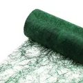 Produktbild: Deko und Band Sizoflor Tischband Tischläufer Tischdeko dunkelgrün 30 cm Rolle 5 Meter 60 008-R