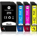 Produktbild: 12er Pack Druckerpatronen 27 27XL kompatibel mit Epson WF-3620