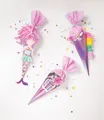 Produktbild: folia Zuckertüte Schultüte Bastel Set Einhorn Meerjungfrau Frida Mädchen neu
