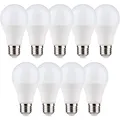 Produktbild: 9 x Müller-Licht LED Leuchtmittel Birnenform A55 7W = 40W E27 matt 470lm Ra95 Flicker-Free warmweiß 2700K 180°