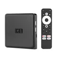 Produktbild: Android 14 TV Box G1 4K HDR Dolby Vision WIFI 6 4GB RAM Streaming Player Netflix