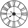 Produktbild: Wanduhr Vintage Mit Quarzwerk Retrouhr Wohnzimmer Metall 80 Cm XXL