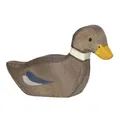 Produktbild: Ente, schwimmend, ca. 6 x 1,9 x 4 cm, Spielzeug, Holzfigur, Holzspielzeug, NEU