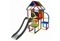 Produktbild: move and stic Spielturm move and stic Lina Spielhaus Kletterturm groß mit Kleinkindrutsche