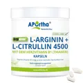 Produktbild: APOrtha® Argiviron® L-Arginin + L-Citrullin + Vitamin B1 Kapseln