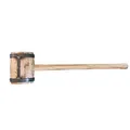 Produktbild: Kerbl Holzschlegel (LxB 93x23 cm, 6 kg, aus Esche, mit angeschweißtem Flacheisen, Weidezaun, Festzaunzubehör) 44482