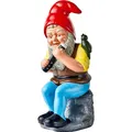 Produktbild: Heissner Original Gartenzwerg Wendelin, Flötenspieler
