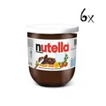 Produktbild: 6x Ferrero Nutella Nuss Haselnuss Schokolade 200g Schokoaufstrich Brotaufstrich