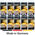 Produktbild: 60x Duracell Activair 312 Hörgerätebatterien ZL3 PR41 braun  MHD 2029 + aus 2026