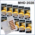 Produktbild: 60 x Duracell Activair 312 Hörgerätebatterien (10x 6er Blister) braun  MHD 2029
