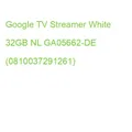 Produktbild: Google TV Streamer White 32GB NL GA05662-DE (0810037291261)