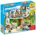 Produktbild: PLAYMOBIL 9453 City Life Große SCHULE mit Zwei Klassenzimmern Sekretariat SELTEN