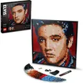 Produktbild: LEGO 31204 Art Elvis Presley – „The King“ DIY-Poster, Wand-Dekoration, Kunstbild, Bastelset für Erwachsene, Wandkunst, Haus-Deko, Geschenk - Bunt