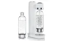 Produktbild: Arendo Wassersprudler Soda Maker mit 2x 1000 ml Flaschen, kompatibel mit 60l CO2 Zylindern, (Set, 3-tlg., Soda Maker, PET-Flasche), Soda Streamer + 2 Wasserflaschen, BPA-frei, fein dosierbar, Carbonator
