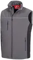Produktbild: Nitras Herren Nitras Motion Tex Light Softshellweste Apache größe L in grau schwarz, Grau, L EU