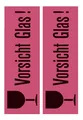 Produktbild: Herma 5739 5739 Hinweisetiketten Vorsicht Glas 39x118 mm