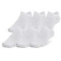 Produktbild: Under Armour® Füßlinge Under Armour Unisex Füßlinge Essential No Show 6er-Pack 1382611 weiß 31.5 - 36.5