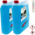Produktbild: (2,20 EUR/l) 2 x Scheibenfrostschutz 5 Liter bis -30° C Trichter Scheibenklar