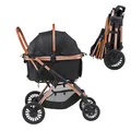 Produktbild: VEVOR Hundebuggy Hundewagen Faltbar Hundetrolley Haustier Transport 59x85x105cm