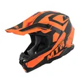 Produktbild: MTR X6B Evo Motocross Helm, ECE 22.06 Geprüfter Motorradhelm, Crosshelm ohne Visier, Cross Helm Motorrad mit Belüftung & Entlüftung, Downhill Helm Geeignet als Fullface Helm MTB, M