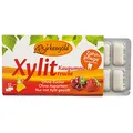 Produktbild: Birkengold Xylit Kaugummi Frucht , Zahnpflege-Kaugummi , zuckerfrei , hoher Xylit-Anteil 70 % , vegan , ohne Titandioxid , ohne Aspartam ,ohne Zucker