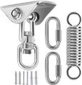 Produktbild: Deckenhaken Hängesessel 360 Drehbar Edelstahl 450kg 3 Karabinerhaken für Yoga