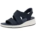 Produktbild: Tamaris WIDE FIT Sandalette 8-88724-44 Plateausandaletten Vegan blau|schwarz 37 EU