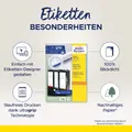 Produktbild: 40 AVERY Zweckform Ordnerrücken-Etiketten, 59 x 192 mm, weiß