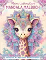 Produktbild: Mandala Malbuch Tiere für Kinder ab 7, 50 süße Tiermandalas, Geschenk