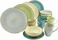 Produktbild: CreaTable Kombiservice Geschirr-Set NATURE COLLECTION (16-tlg), 4 Personen, Steinzeug, Service, harmonische Naturglasur, 16 Teile, für 4 Personen