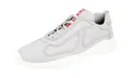 Produktbild: PRADA Leder Americas Cup LIMITED Sneaker - 4E3503 - Grau - NEU -  10 44