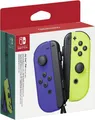 Produktbild: Nintendo Switch Joy-Con 2er Set Blau/Neon-Gelb Steuerpad Gamepad Kabell. B Ware