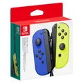 Produktbild: Nintendo Switch - 2 Original Joy-Con Controlle #blau/neon-gelb mit OVP NEUWERTIG