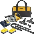 Produktbild: Dcv 501 Lh2 Akku Stabsauger 18 V 0,7 L Staubklasse L + 2x Powerstack Akku 5,0 Ah + Ladegerät - Dewalt