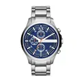 Produktbild: Armani Exchange Watch for Men, Quartz Chronograph Movement and 46mm Case Size with Stainless Steel Strap