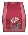 Produktbild: PiP Studio Tischläufer Flower Festival Tischläufer dark pink 50 x 150 cm, Table Runner Flower Festival Dark Pink 50x150cm