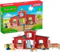 Produktbild: Schleich® Spielwelt FARM WORLD, Große Farm rot (42606), Made in Europe