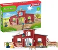 Produktbild: Schleich Große Scheune mit Tieren und Zubehör 42606, 64 Stück