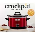 Produktbild: Crock-Pot Schongarer SCV400RD-050 Slow Cooker 3,5L 3 Wärmestufen Rot NEU & OVP