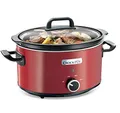 Produktbild: Crock-Pot SCV400RD-050 Schongarer 3.5 Liter 3 Wrmestufen Warmhaltefunktion Rot