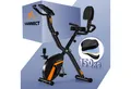 Produktbild: VANNECT Heimtrainer Fitnessbike, Hometrainer Fahrrad Klappbar 16 Widerstandsstufen (LCD-Monitor mit Pulssensor, 1-tlg., Leise & Komfortabel, Heimtrainer Senioren, LCD-Monitor), Herzfrequenz, Faltbare Aufbewahrung, Fitnessbikes 150KG Belastbar