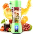 Produktbild: Standmixer Mini | Smoothie Maker | Mixer mit 380 ml Behälter | Blender | Zerkleinern, Mixen, Pürieren | Leistungsstark 25 Watt, BPA-frei, Grün | Retoo