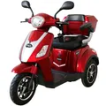Produktbild: Rolektro E-Trike 25 V.2 Rot 1000W Elektroroller E-Roller E-Scooter Seniorenmobil