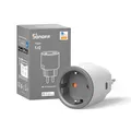 Produktbild: SONOFF S60TPF Smart Wlan Steckdose 16A 4000W, Smart Stecker mit Strommessung, Überlastschutz, Sprachsteuerung, Kompatibel mit Alexa/Google Home (2.4G WiFi)