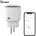 Produktbild: SONOFF S60 DE WIFI Smart Steckdose Stecker Schalter APP Leistungsmessung Timer