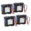 Produktbild: 4er Set Batterie kompatibel ABUS Security-Center für 2WAY-Funk-Außensirene 3V ABUS FU2986 FU8220 FU8222 FUSG50000