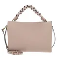 Produktbild: Coccinelle Leder Umhängetasche Schultertasche Boheme Grana Double Crossbody Double Grainy Leather Rosette/Warm Taupe beige