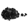 Produktbild: sourcing map 100 STK. Kunststoff Nieten Auto Zierleiste Kunststoff 5 x 5mm Loch Tannenbaum Befestigung Nieten Clips 5 x 5mm Loch Schwarz