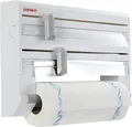 Produktbild: Leifheit Wandrollenhalter Parat ComfortLine-Serie für 3 Rollen Schnittkanten