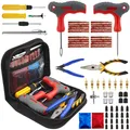Produktbild: AUTO REIFENREPARATUR SET PKW PANNENSET 64 TEILE VULKANISIER FLICKZEUG + ZANGE